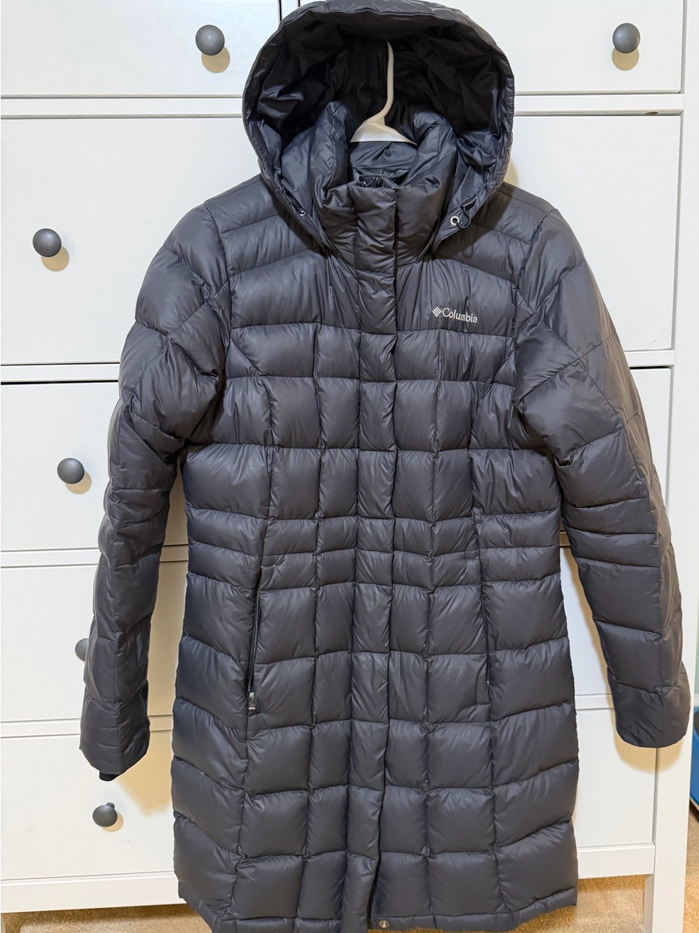 Columbia Women’s Hexbreaker Long Down Puffer Parka Jacket, size Medium - Picture 2 of 7